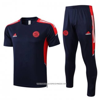 Tuta da Track Bayern Monaco 22-23 Manica Corta Blu