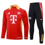 Tuta da Track Felpa Bayern Monaco 2024 Rosso -25