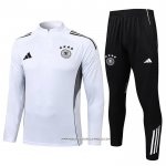 Tuta da Track Felpa Germania 25/26 Bambino Bianco