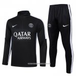 Tuta da Track Felpa Paris Saint-Germain 2023/24 Nero