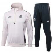 Tuta da Track Felpa Real Madrid 2024 Rosa -25