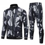 Tuta da Track Giacca Arsenal 24/25 Nero Grigio