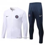 Tuta da Track Giacca Paris Saint-Germain 22/23 Bambino Bianco