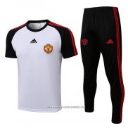 Tuta da Track Manchester United 2021-2022 Manica Corta Bianco