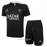 Tuta da Track Paris Saint-Germain Jordan 2024 Manica Corta Nero - Pantaloncini -25