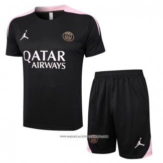 Tuta da Track Paris Saint-Germain Jordan 2024 Manica Corta Nero - Pantaloncini -25